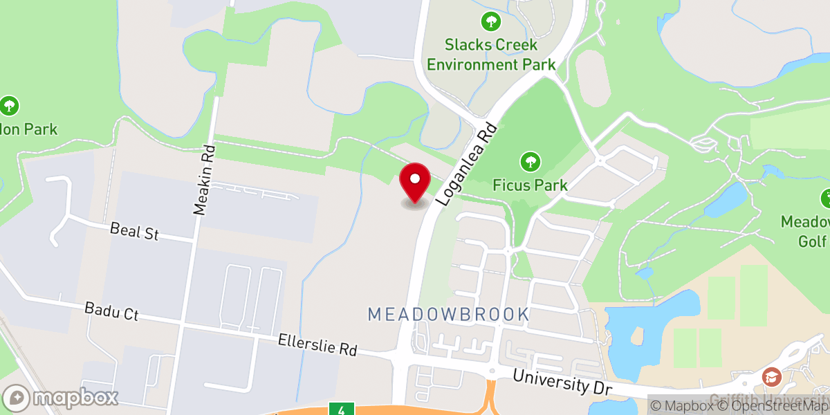 Map showing location of Authentic Church - Logan
