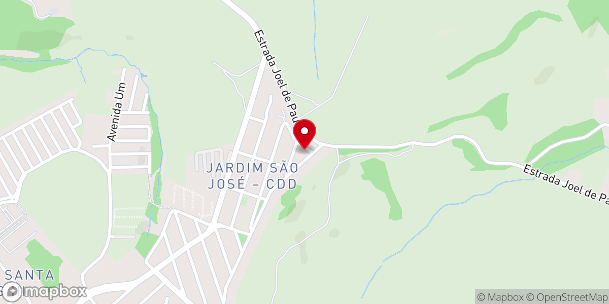 Map showing location of Igreja Pentecostal Ministerio Sarados para Sarar