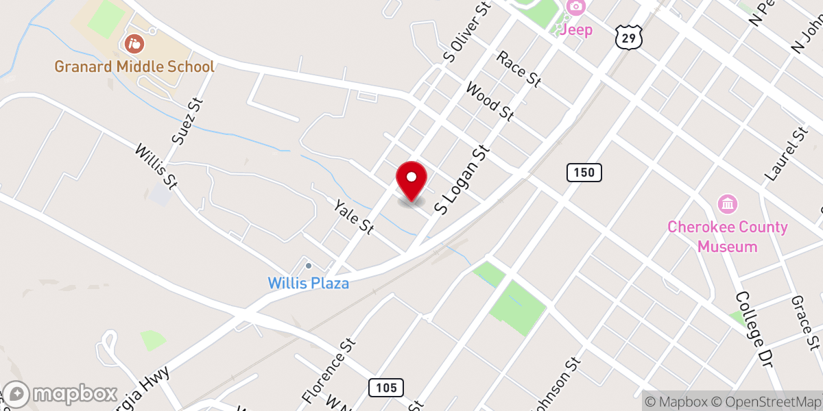 Map showing location of The Holy Trinity Righteous Church of God