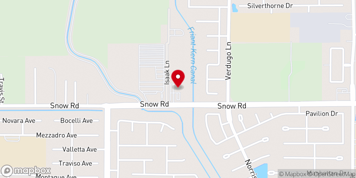 Map showing location of Rock Harbor Church