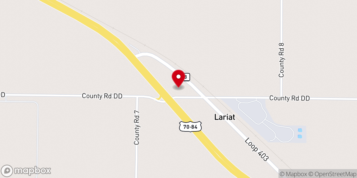 Map showing location of Life In Christ Academy