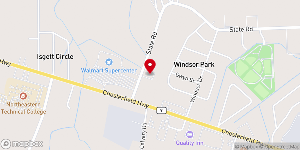 Map showing location of The Church of Jesus Christ of Latter-day Saints