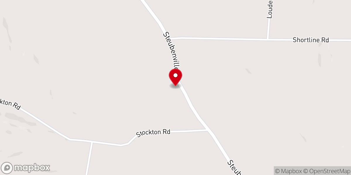 Map showing location of Antioch Christian Church