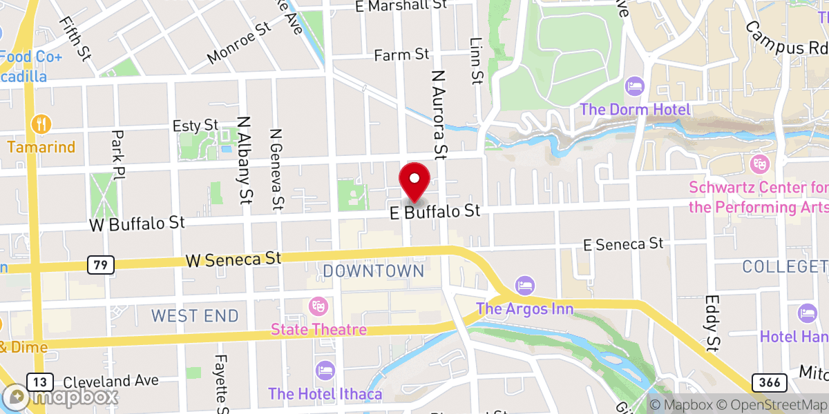Map showing location of John D and Kate H Payne Foundation Inc