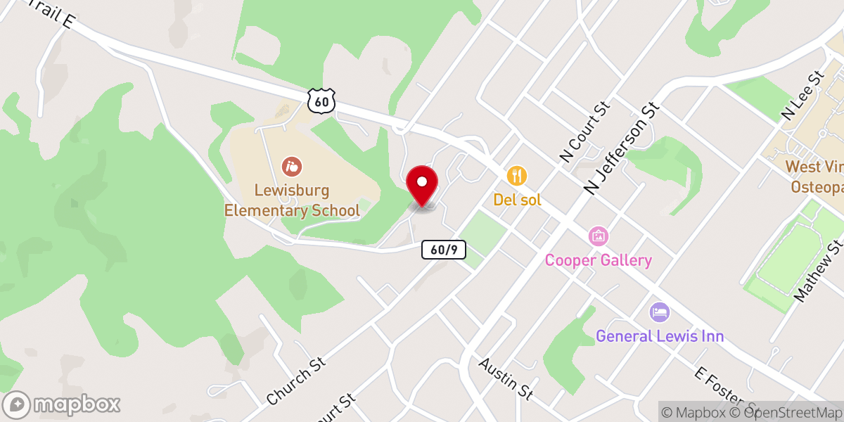 Map showing location of ClearView Fellowship Church