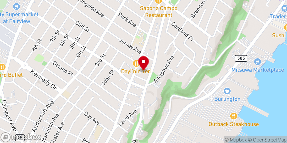 Map showing location of St Demetrius Melkite Catholic