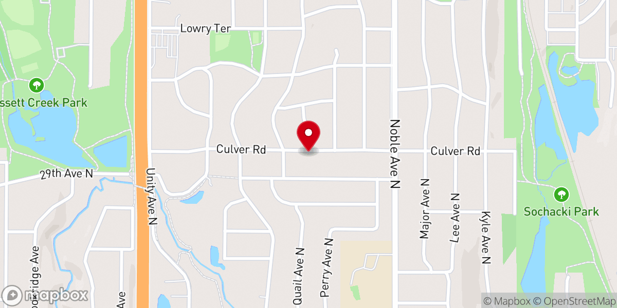 Map showing location of Immanuel Baptist Tebernacle