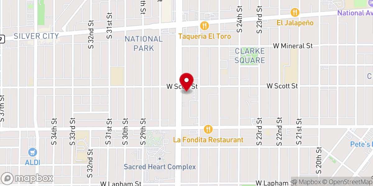 Map showing location of Greater Milwaukee Synod