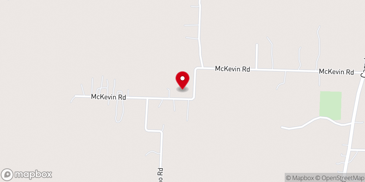 Map showing location of Eastside Pentecostal Church-God