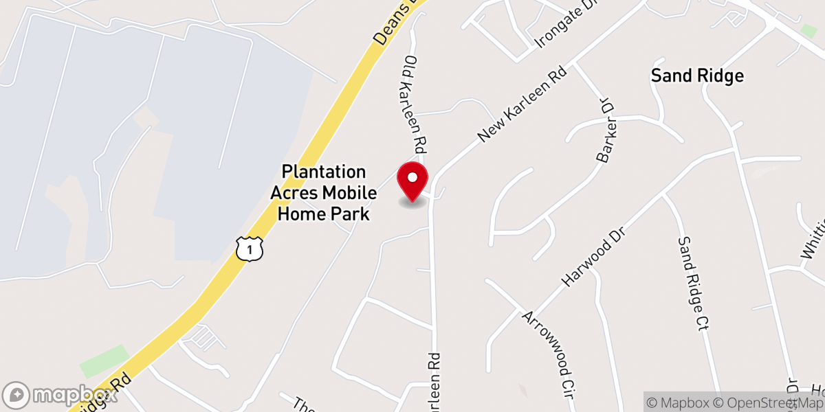 Map showing location of New Testament Christian Church