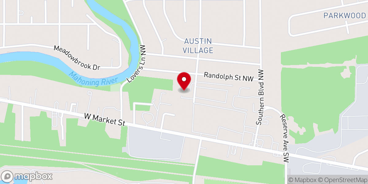 Map showing location of Steel Valley Baptist Association