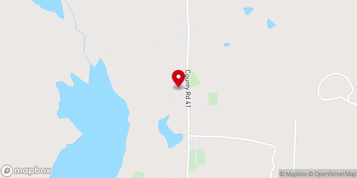 Map showing location of Faith Revival Center