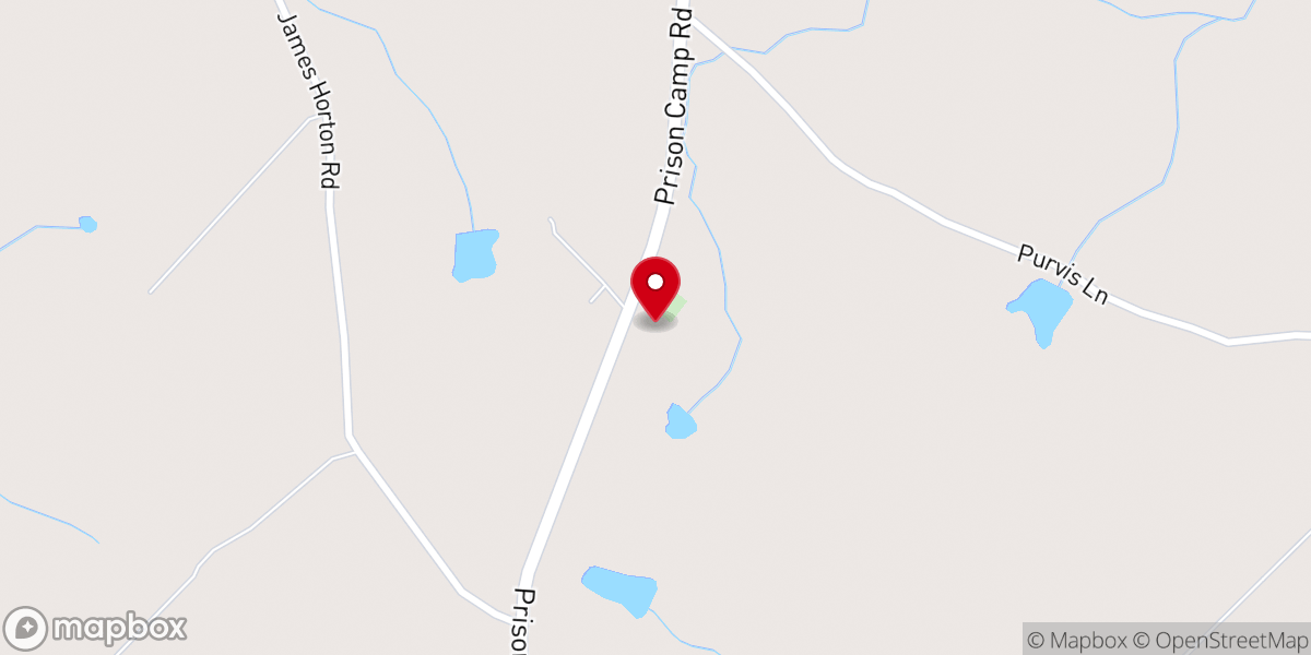 Map showing location of Central Grove Church of God