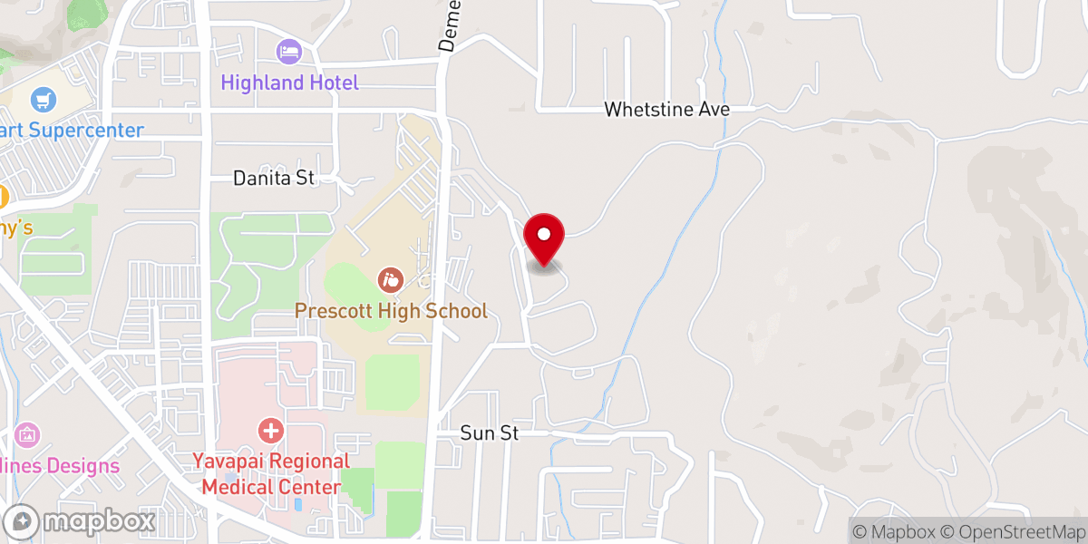Map showing location of American Lutheran Church