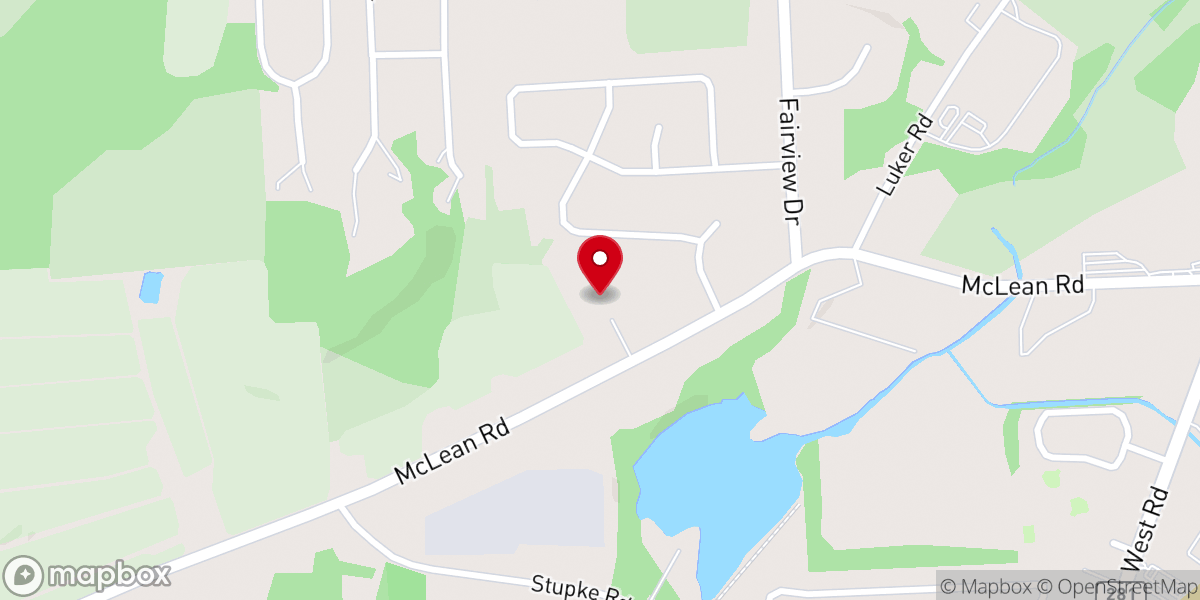 Map showing location of Ukrainian Pentecostal Church