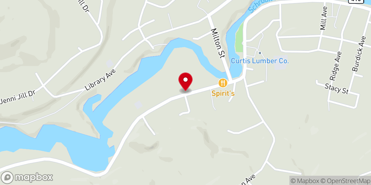 Map showing location of Free Methodist Church