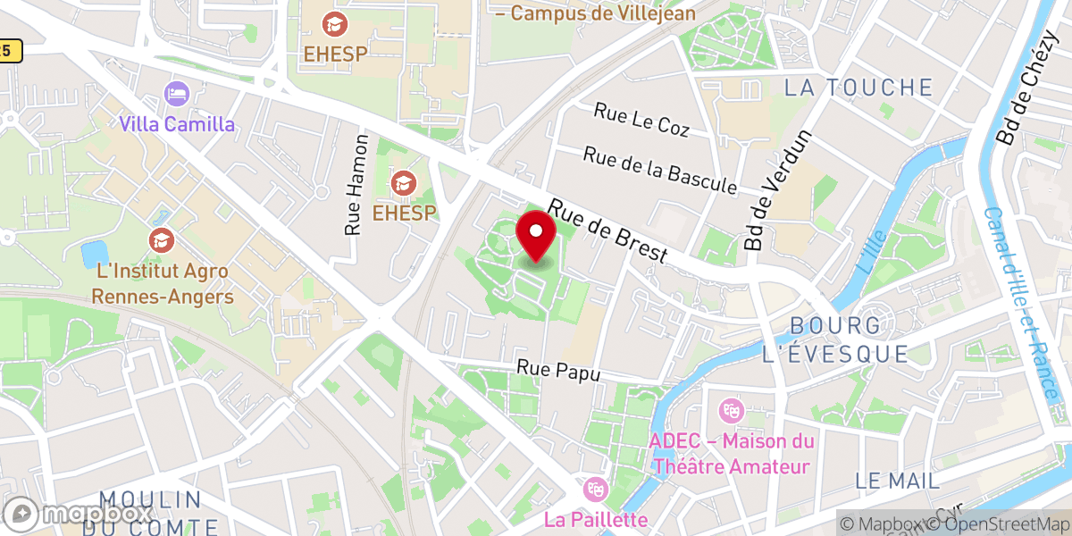 Map showing location of Association Communion Notre Dame de l'Alliance