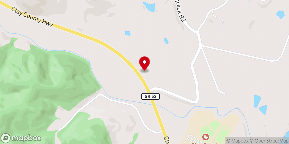 Map showing location of Tennessee Retreats Hayes House