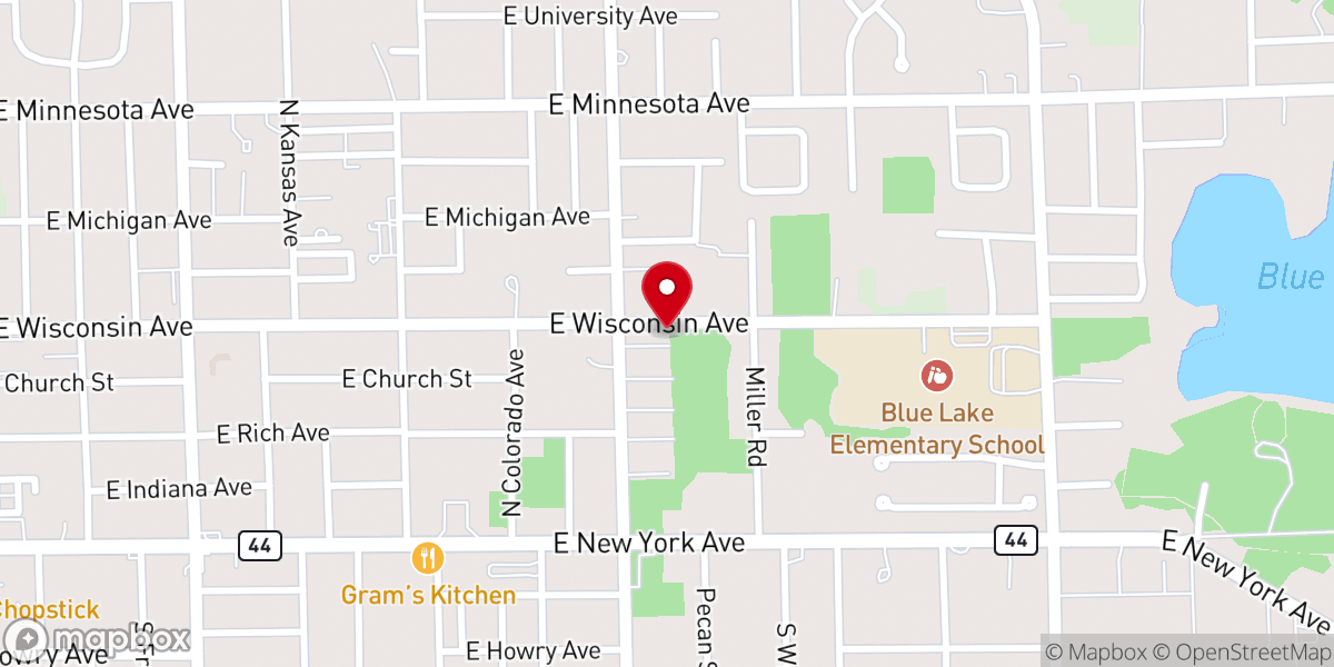 Map showing location of Coram Deo Church of Deland Inc