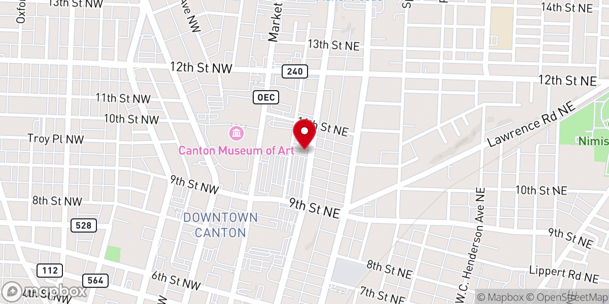 Map showing location of Iglesia Jesús es Refugio y Salvación