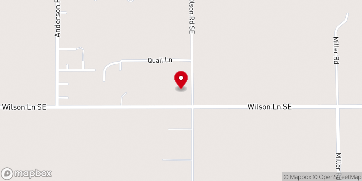 Map showing location of Our Lady of Guadalupe Catholic Church