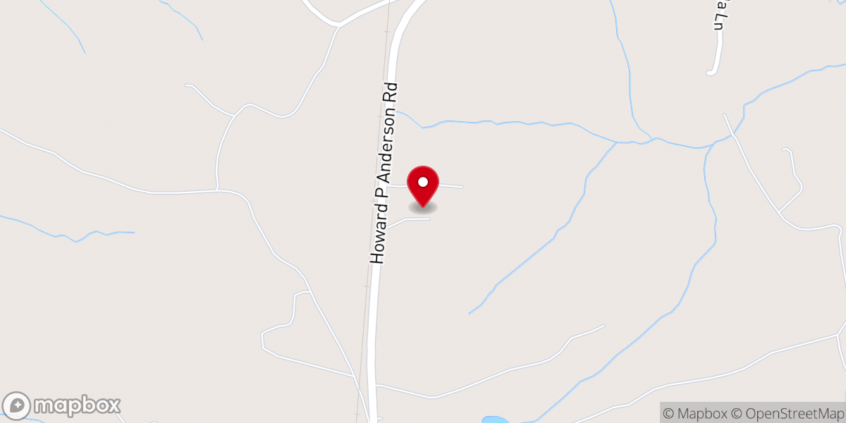Map showing location of Traynham Grove Church