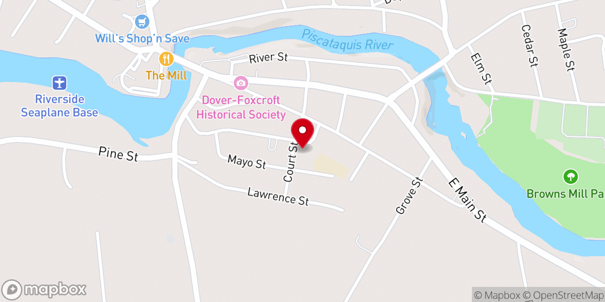 Map showing location of Anchor Holds Church of God