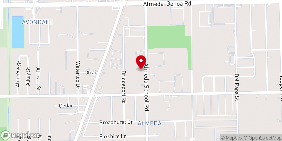 Map showing location of IMPG Church