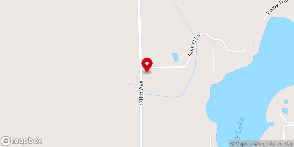 Map showing location of Lakeview Community Church