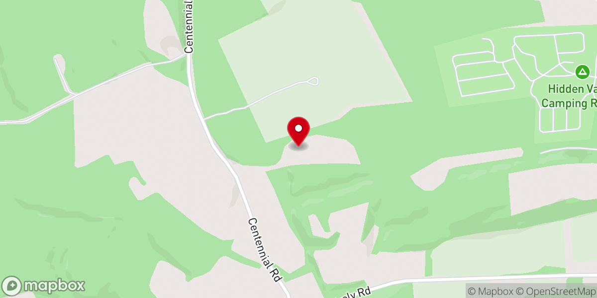 Map showing location of Hillside Bible Church