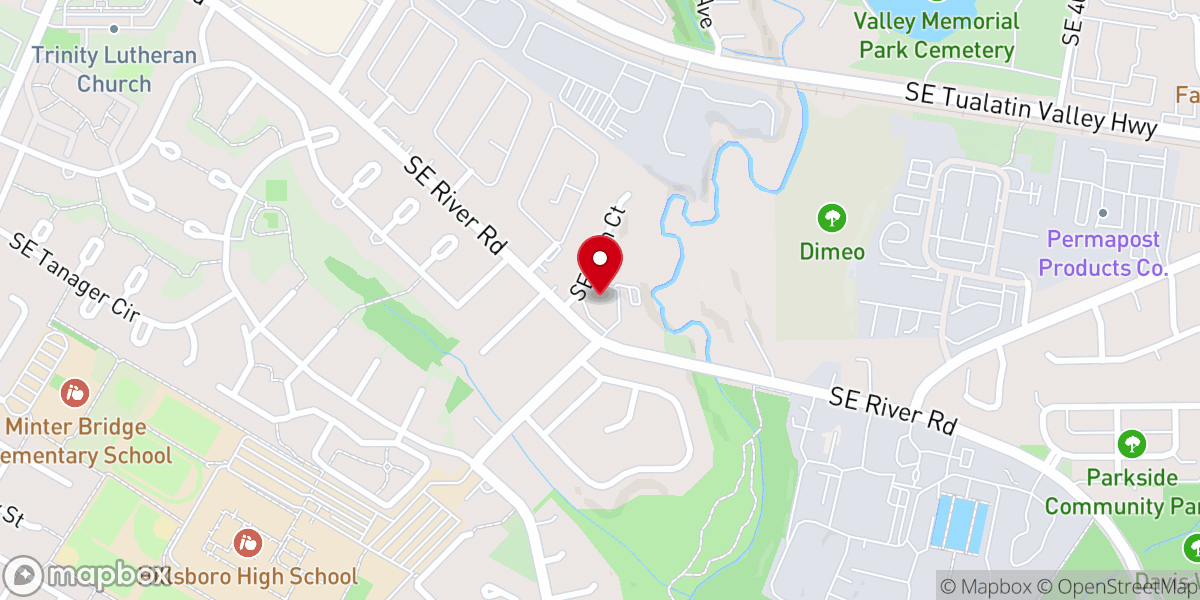 Map showing location of Iglesia de Cristo el Jubileo