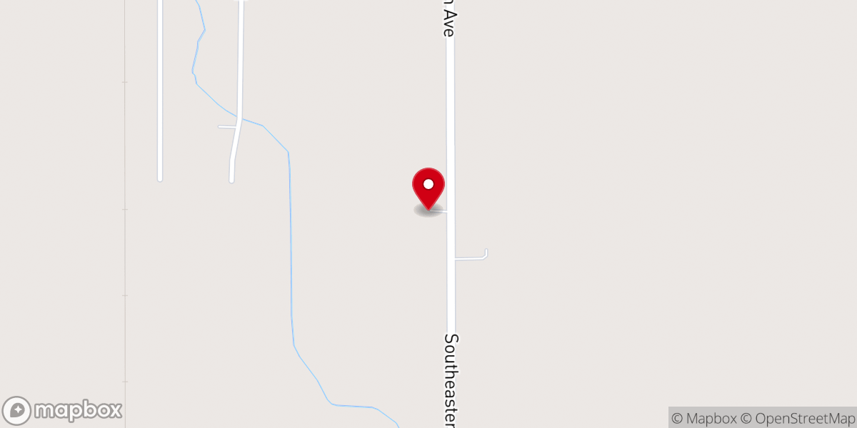 Map showing location of Happy the Dog Ministry Inc