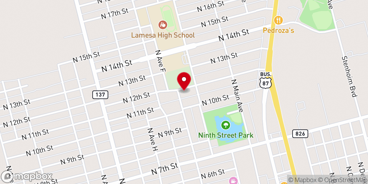 Map showing location of The Faith of God Church