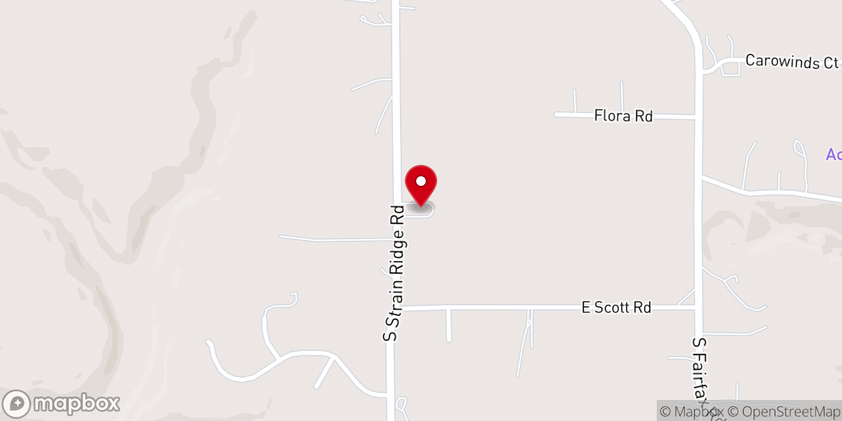 Map showing location of Bethel Apostolic Church