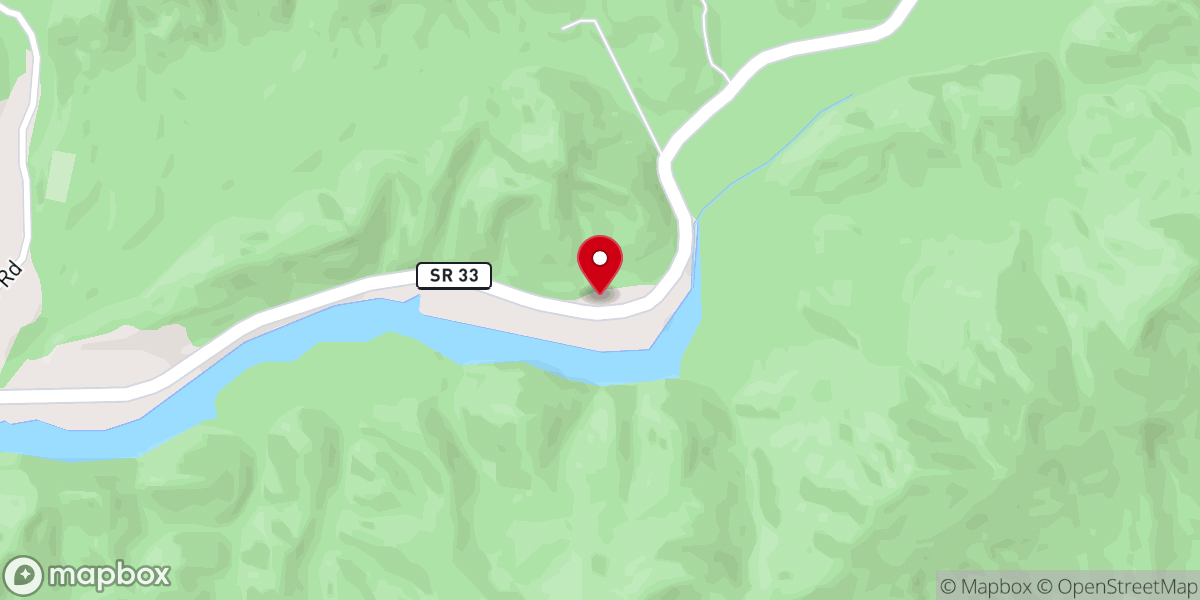 Map showing location of Lone Hill Church