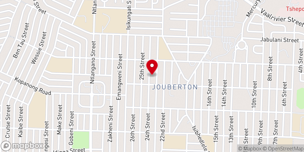 Map showing location of St Paul’s Catholic Church