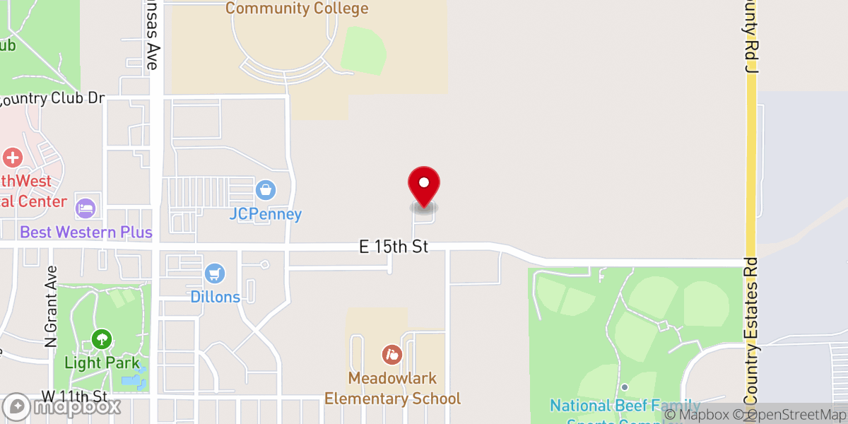 Map showing location of All Nation Pentecostal Church