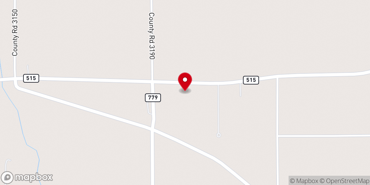 Map showing location of House of Prayer