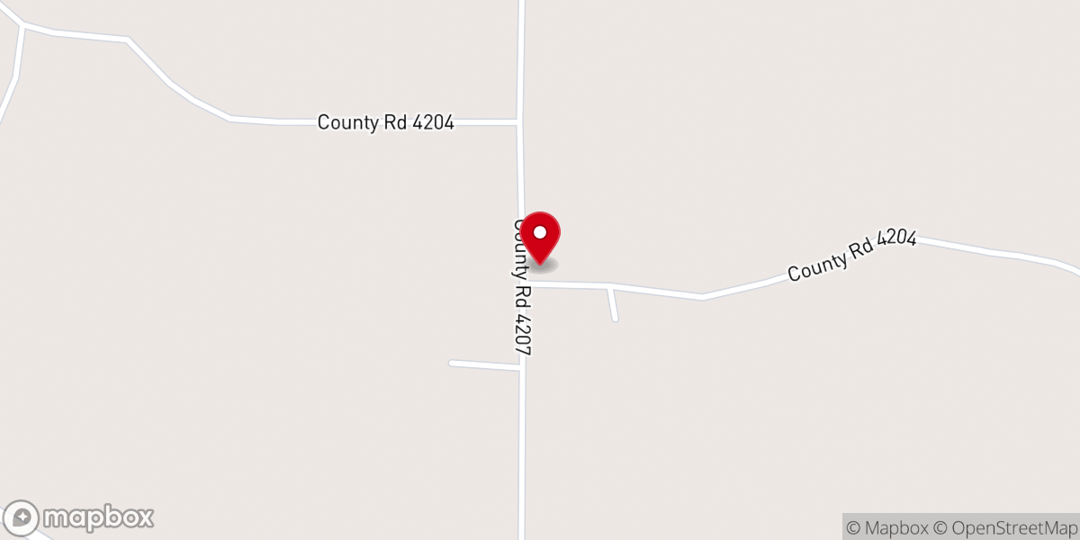 Map showing location of Jericho Church
