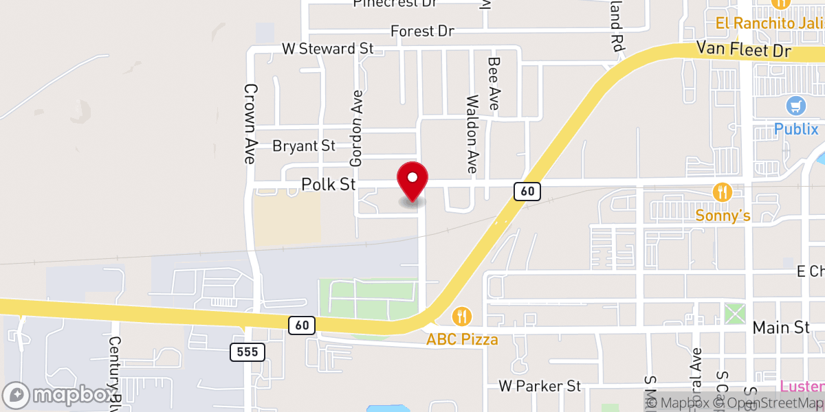 Map showing location of Praise Temple Deliverance