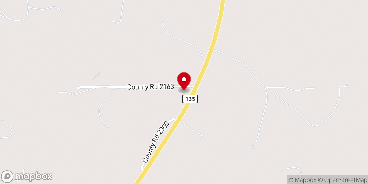 Map showing location of Deliverance Tabernacle