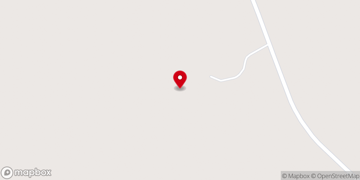Map showing location of Blackjack Church