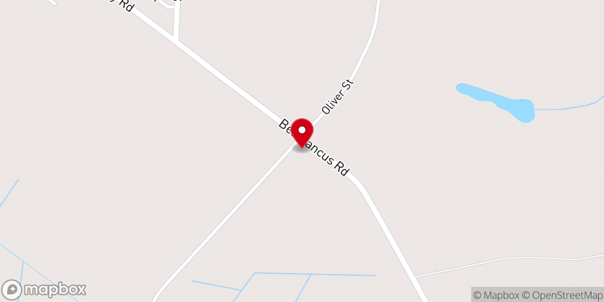 Map showing location of Mount Gilead Missionary Baptist Church