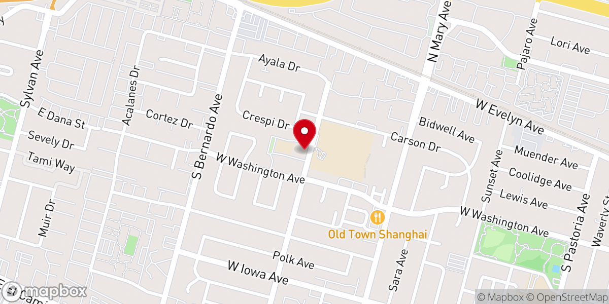 Map showing location of St Cyprian Church