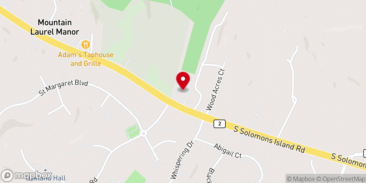 Map showing location of Truth Bible Church - Calvert