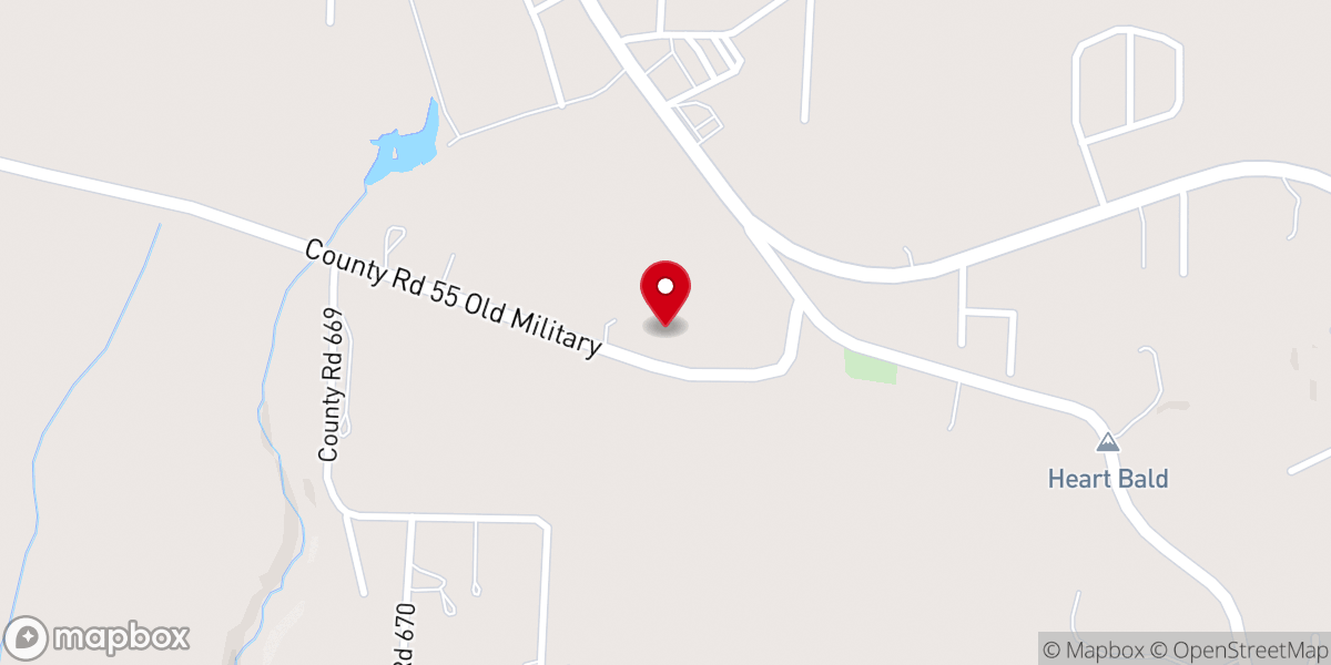 Map showing location of True Connection Ministry