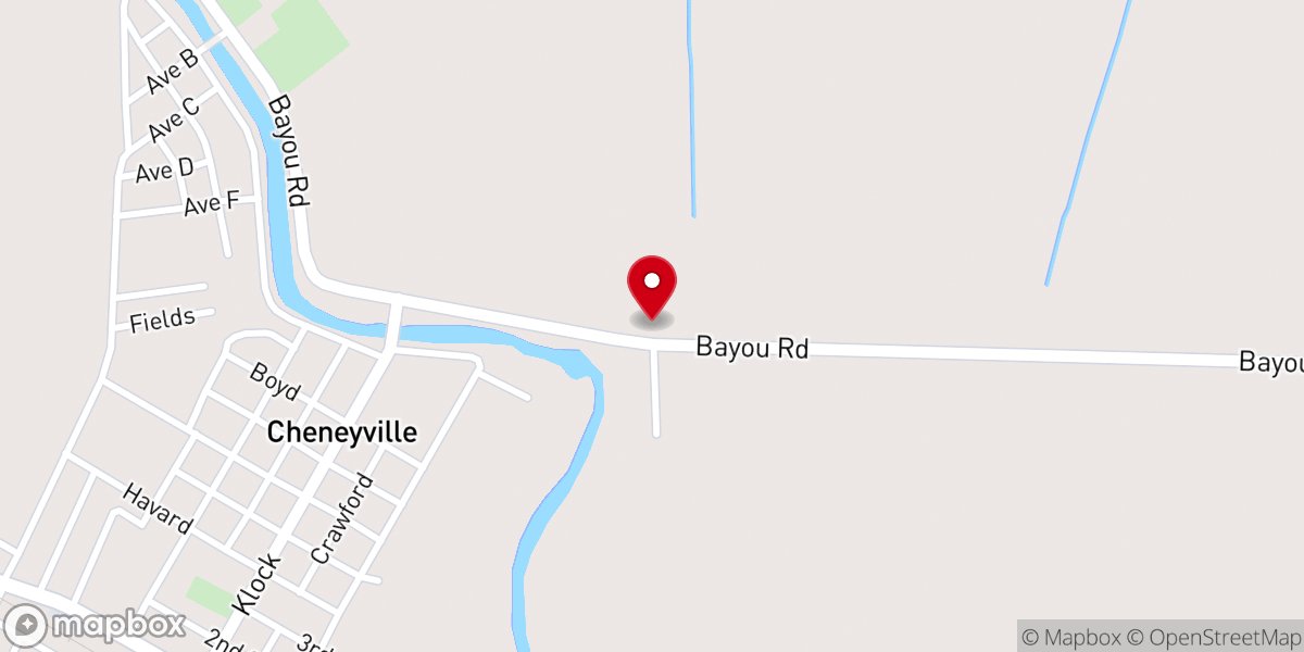 Map showing location of 2nd Edgefield Baptist Church