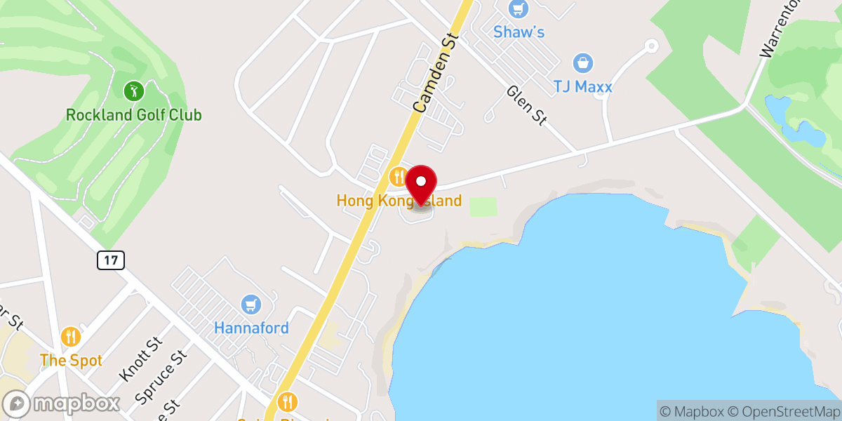 Map showing location of Maine Ministry Outreach Center
