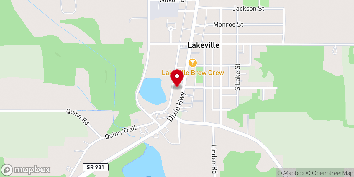 Map showing location of Heartland Church Lakeville