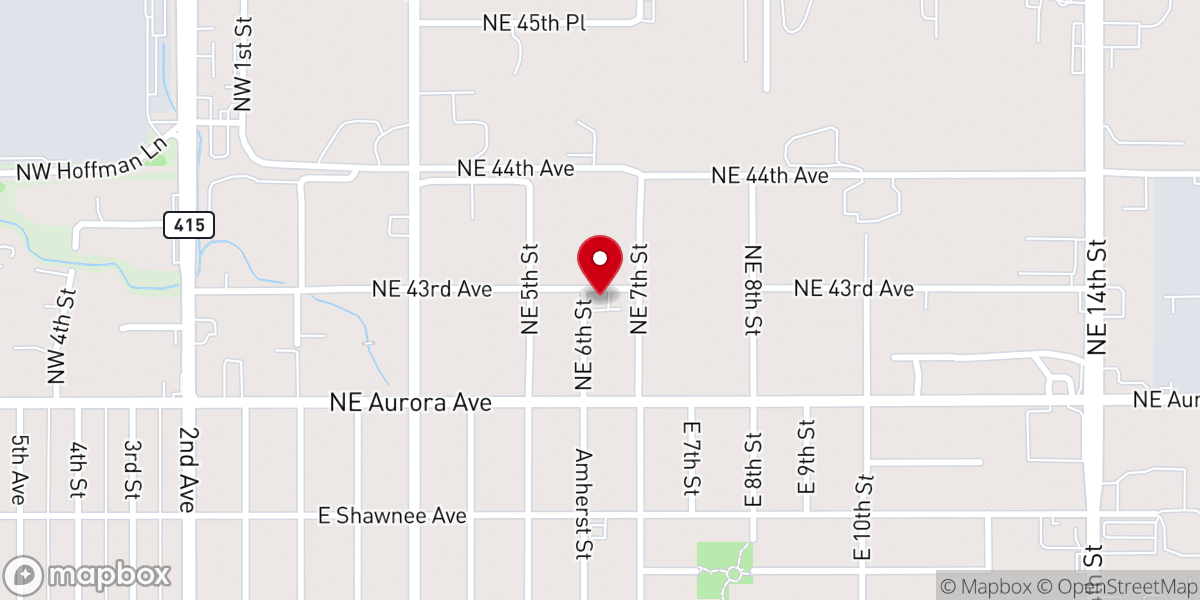 Map showing location of Revive Assembly